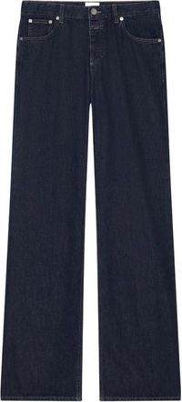 Closed Straight Jeans - Dames - Regular Fit Jeans - Blauw - W25 L32 - Jeans