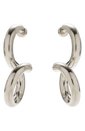LADY GREY Whirl Drop Earrings in Silver at Nordstrom
