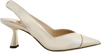 Jimmy Choo London Liya 65 Pointed-Toe Slingback Pumps, Brand Size 35.5 ( US Size 5.5 )