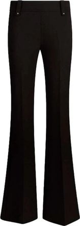Liu Jo Pant.ts Lungo - Dames - Wijde Broeken - Zwart - L - Polyester - Broeken