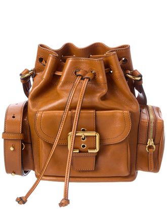 Chlo&eacute; Leather Bucket Bag