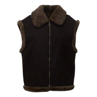 MC2 Saint Barth Gilet Hesketh - - Jackets - Donna - Marrone - M