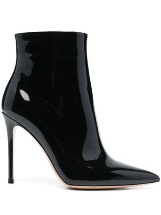 Gianvito Rossi Stivali a punta 110mm - Nero