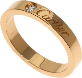 Cartier Pink Gold (18K) Band Ring (Pre-Owned)