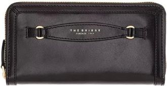 The Bridge Wallets & Cardholders, female, Black, Size: ONE SIZE Bettina Zip Around Wallet