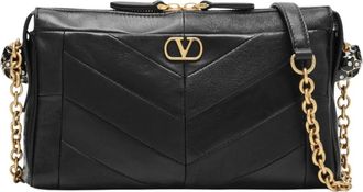 Valentino Garavani Kleine Schoudertas - Dames - Schoudertassen - Zwart - ONE Size - Tassen