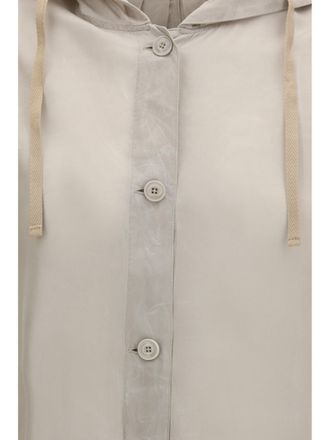 Our Legacy Womens Shirt Rover Ghost Grey Cupro
