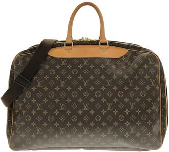Louis Vuitton Brown Coated Canvas Boston Bag (Pre-Owned)
