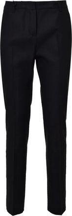 Tonello Pantaloni dritti in lino - Nero