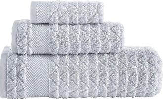 Brooks Brothers Herringbone 3Pc Towel Set