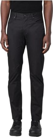 Emporio Armani Stretch Jeans voor Comfort en Stijl - Heren - Slim Fit Jeans - Zwart - W30 - Katoen - Jeans