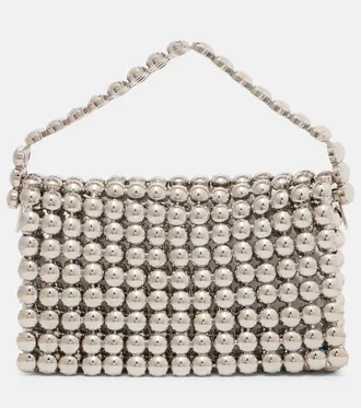 Aquazzura Cosmic Small beaded shoulder bag