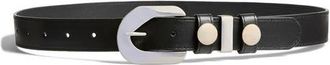 Altuzarra Western Boho Leather Belt in Black at Nordstrom, Size Medium
