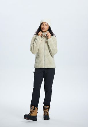 Icepeak Fleecejacke ICEPEAK ICEPEAK COLONY, Damen, Gr. XS, dust, Obermaterial: 100% Polyester, normal, Jacken Fleecejacke, sportlicher Stil, f&uuml;r vielseitige A