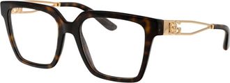 Dolce & Gabbana Stijlvolle Optische Zonnebril 0Dg 3376B - Dames - Brillen - Bruin - 53 MM - Accessoires
