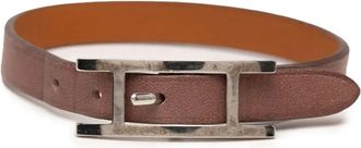 Herm&egrave;s 2008 Swift Behapi Single Tour armband - Bruin