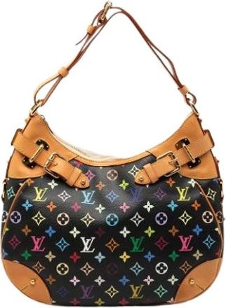 Louis Vuitton Pre-owned The Greta Shoulder Bag - Dames - Vintage Schoudertas - Veelkleurig - ONE Size - Leer - Vintage