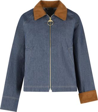 Barbour Giacca in cotone blu Barbour Freckleton