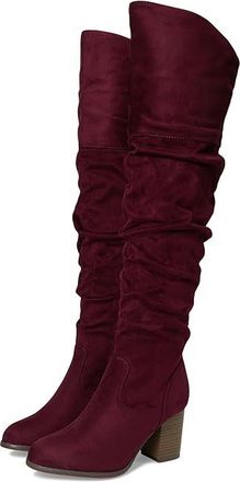 Journee Collection Kaison Womens Boots Wine : 8.5 M, Synthetic