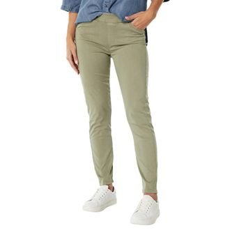 Lisette Lisette Montreal Josie Lyocell Slim Ankle Pants Womens Green Skinny JZZ306