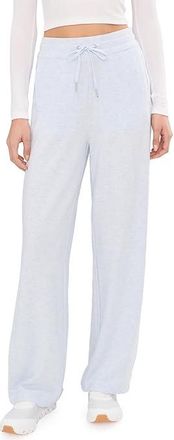Travis Mathew Cloud Terry Wide Leg Pants Womens Casual Pants Heather Ancient Wate : XXS 30.5