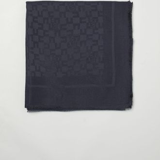 Elisabetta Franchi Sciarpa Elisabetta Franchi in viscosa con monogram jacquard