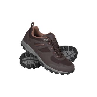 Mountain Warehouse Heren Mcleod Outdoor Breed Loopschoenen (Donkerbruin)