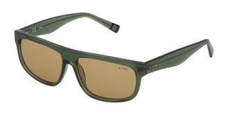 Sting SST317 0M26 Mens Sunglasses Green Size 59