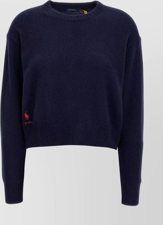 Polo Ralph Lauren cashmere-blend crew-neck long-sleeve jumper