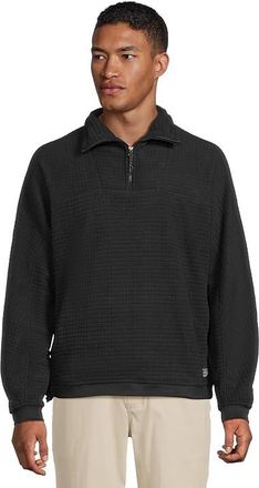 Mountain Hardwear Summit Gridtm Big Grid Half Zip Mens Clothing Black : 2XL, Polyester