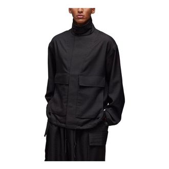 adidas Y-3 M Sport Uniform Patch Coach Jacket Black JN3719