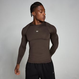 MyProtein Camiseta interior de manga larga Training para hombre de MP - Chocolate - XS