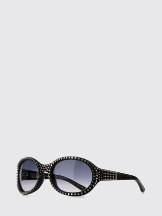 Gucci Occhiali da sole in acetato con montatura arrotondata e borchie decorative