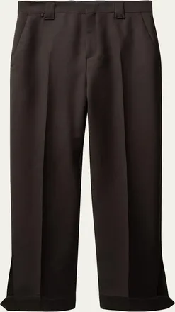 Versace Mens Straight-Leg Formal Pants