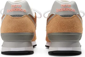 New Balance Mens Sneaker Beige Suede Mesh Rubber
