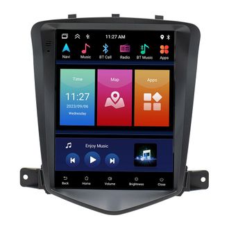 OEM Autorradio Android 13 De 2+64 Gb Para Chevrolet Cruze J300 2008-2012 Con Carplay, Android Auto Inal&aacute;mbrico, Pantalla T&aacute;ctil De 9.7 Con Gps, Wifi, Blue