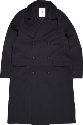 Welter Shelter Cappotto doppiopetto con revers - Nero