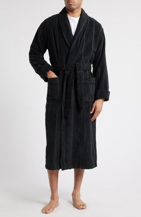 Majestic International Ultra Luxe Robe in Black at Nordstrom, Size Xlt