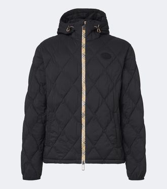 Burberry Giacca trapuntata Burberry Check