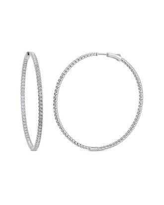 Sabrina Designs 14K 3.69 Ct. Tw. Diamond Hoops