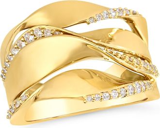 Hueb Dunas 18K Gold & Diamond Ring in Yellow Gold at Nordstrom, Size 7