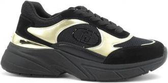 Liu Jo Sneakers - Dames - Sneakers - Zwart - 37 EU - Leer - Schoenen