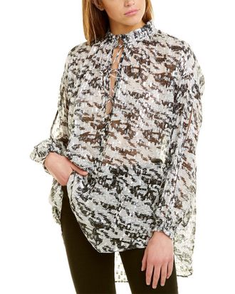 Iro Iro Sella Silk-Blend Top