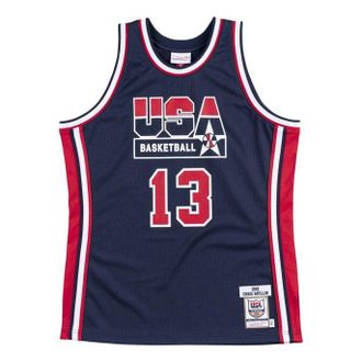 Mitchell & Ness NBA Authentic Jersey Team USA - Chris Mullin 1992 AJY4GS18417-USANAVY92CMU
