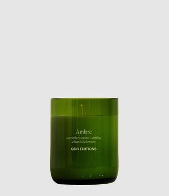 Q de bouteilles Bougie Ambre 200g