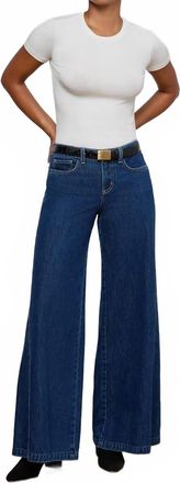 L'agence Savina Low-Rise Wide-Leg Jeans In Marseille