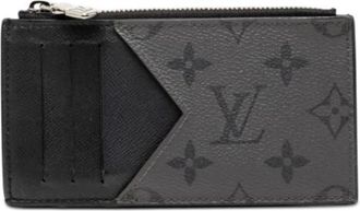 Louis Vuitton Pre-owned Wallets, female, Black, Size: ONE SIZE Pre-owned Card Holder