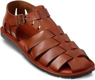 Paul Fredrick Roland Fisherman Sandal in Chestnut at Nordstrom, Size 10.5