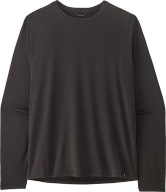 Patagonia L/S Cap Cool Daily Shirt Funktionsshirt f&uuml;r Herren | schwarz/grau