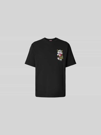 Kenzo Regular Fit T-Shirt aus reiner Baumwolle in Black, Gr&ouml;&szlig;e XL